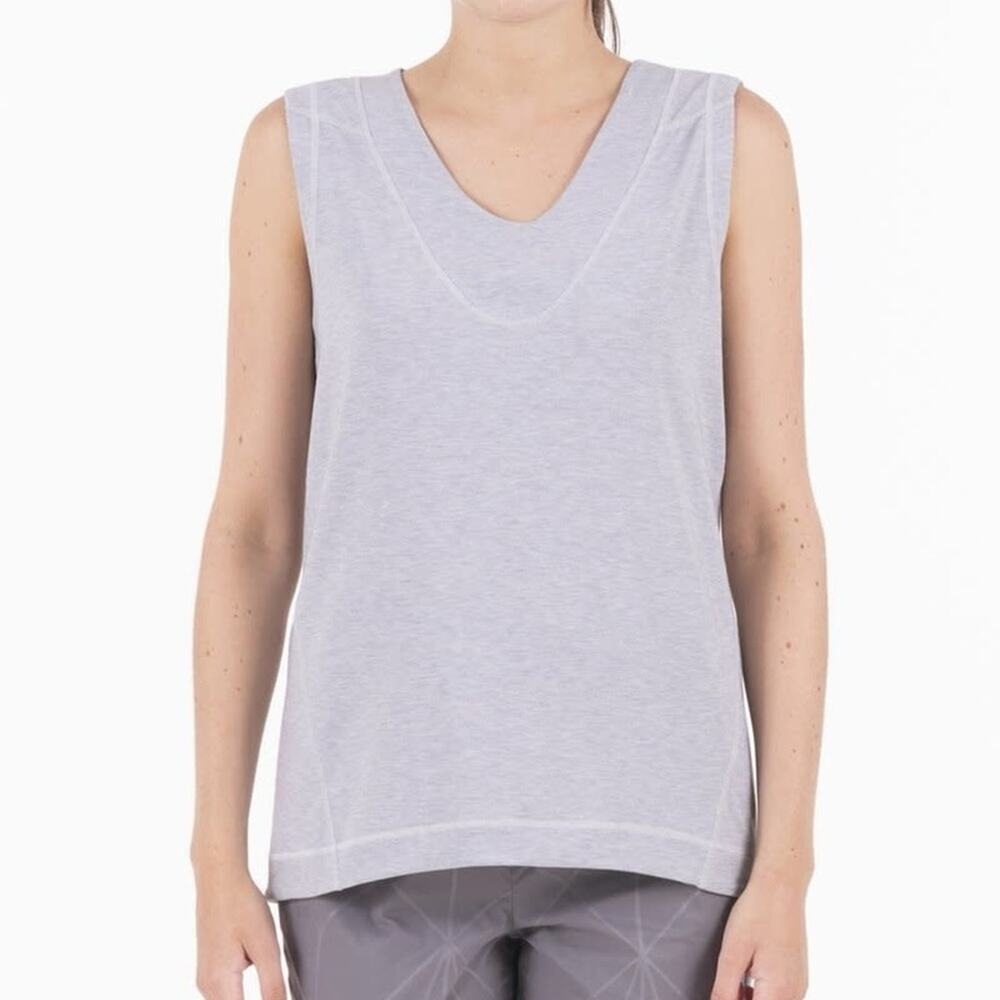 Indygena Lage II Heather Purple Stretch Tank Top Size Medium